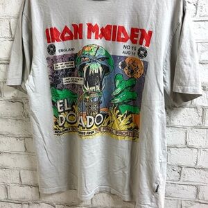 Iron Maiden Graphic T-Shirt - Gray
